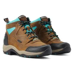 Ariat® Women's Terrain H20 -Smartpak Equine Shop 11766 weatheredbrownturquoise 2