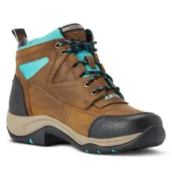 Ariat® Women's Terrain H20 -Smartpak Equine Shop 11766 weatheredbrownturquoise 3