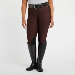 Kerrits Microcord Knee Patch Tight - Clearance! -Smartpak Equine Shop 12538 espresso 1