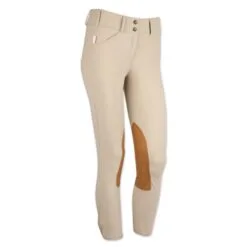The Tailored Sportsman Girl's Trophy Hunter Breech-Front Zip -Smartpak Equine Shop 16228 tan