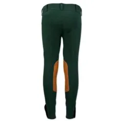 The Tailored Sportsman Girl's Trophy Hunter Breech-Front Zip -Smartpak Equine Shop 16943 blackforestgreen back