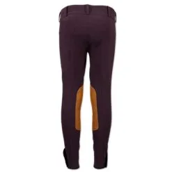 The Tailored Sportsman Girl's Trophy Hunter Breech-Front Zip -Smartpak Equine Shop 16943 boysenberry back