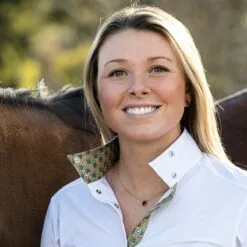 Essex Classics Talent Yarn Long Sleeve Show Shirt -Smartpak Equine Shop 21096 lifestyle