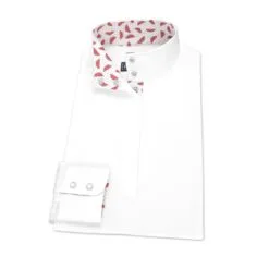 Essex Classics Talent Yarn Long Sleeve Show Shirt -Smartpak Equine Shop 21096 watermelon 1