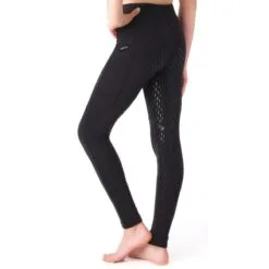 Kerrits Kids Ice Fil Tech Tight - Full Seat -Smartpak Equine Shop 21573 black backjpg