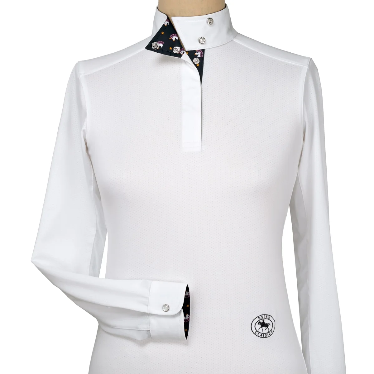 Essex Classics Girls Talent Yarn Long Sleeve Show Shirt 1 Essex Classics Girls Talent Yarn Long Sleeve Show Shirt