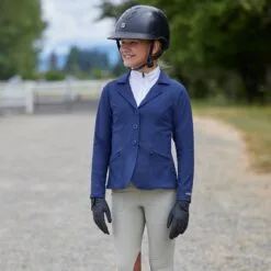 Kerrits Kids Competitors Koat -Smartpak Equine Shop 22895 navy l1
