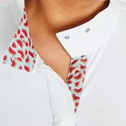 Piper Long Sleeve Show Shirt By SmartPak - Clearance! -Smartpak Equine Shop 23986 watermelons 25615