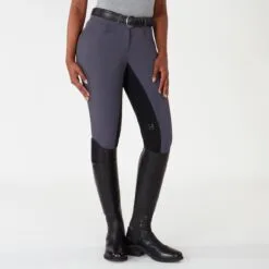Hadley Mid-Rise Breeches By SmartPak - Full Seat - Clearance! -Smartpak Equine Shop 24690 charcoalblack bom 0545