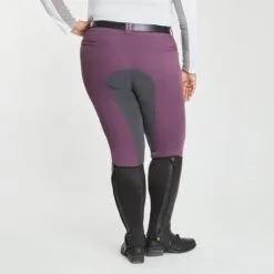Hadley Mid-Rise Breeches By SmartPak - Full Seat - Clearance! -Smartpak Equine Shop 24690 darkplum 1008