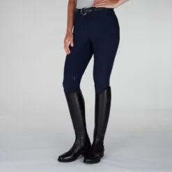 Hadley Mid-Rise Breeches By SmartPak - Full Seat - Clearance! -Smartpak Equine Shop 24690 navy bom 0284