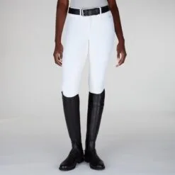 Hadley Mid-Rise Breeches By SmartPak - Full Seat - Clearance! -Smartpak Equine Shop 24690 white bom 0252
