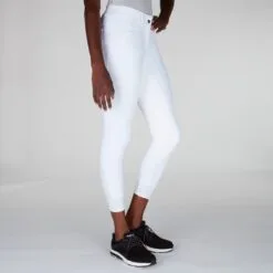 Hadley Mid-Rise Breeches By SmartPak - Full Seat - Clearance! -Smartpak Equine Shop 24690 white bom 0314