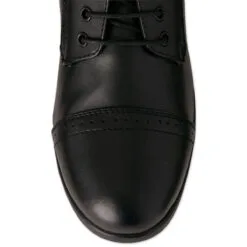 Saxon Syntovia Kids Lace Paddock Boot -Smartpak Equine Shop 24883 black toe