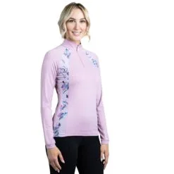 Kastel Signature 1/4 Zip Sun Shirt - Clearance! -Smartpak Equine Shop 25122 lilacheurs 2