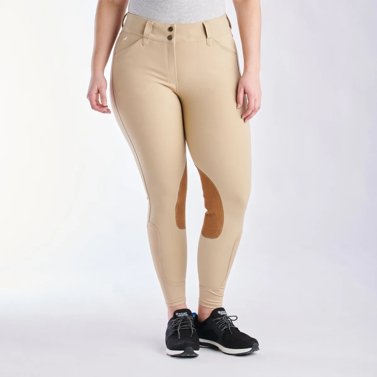 Piper Classic Show Low-Rise Breeches By SmartPak - Knee Patch 2 Piper Classic Show Low-Rise Breeches By SmartPak - Knee Patch - Image 2