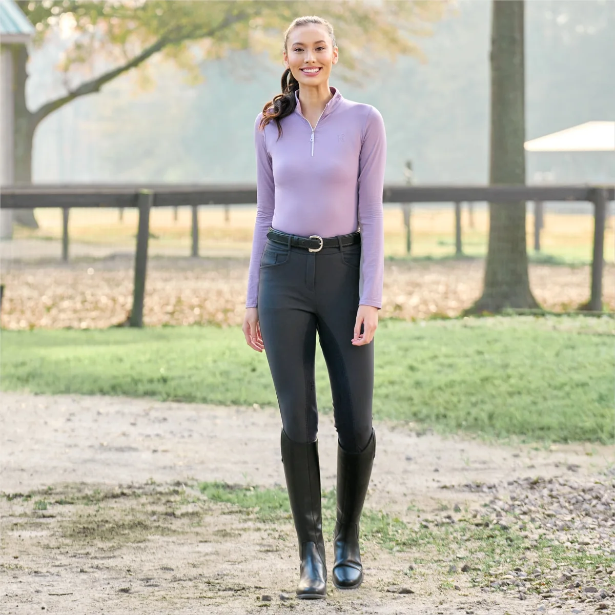 Hadley High-Rise Breeches By SmartPak - Full Seat - Clearance! 13 Hadley High-Rise Breeches By SmartPak - Full Seat - Clearance! - Image 13