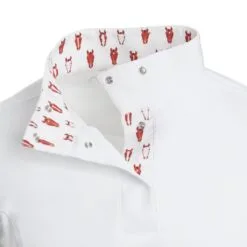 Piper Kids Long Sleeve Show Shirt By SmartPak -Smartpak Equine Shop 25949 horsefaces 0008