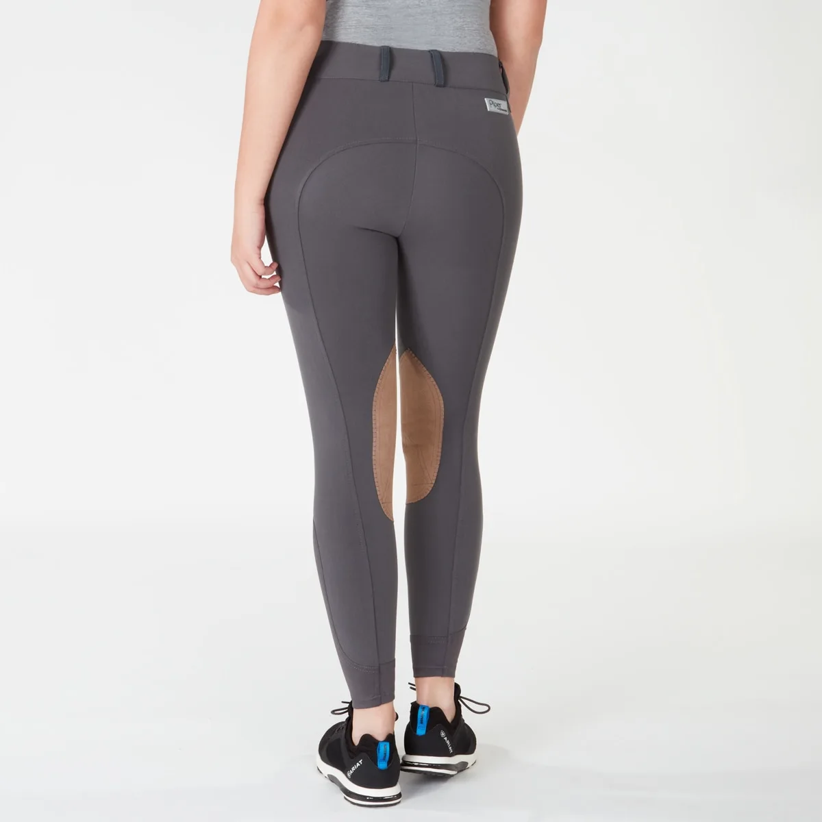 Piper Tan Patch Low-Rise Side Zip Breeches By SmartPak 2 Piper Tan Patch Low-Rise Side Zip Breeches By SmartPak - Image 2