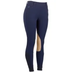 Piper Tan Patch Low-Rise Side Zip Breeches By SmartPak 15 Piper Tan Patch Low-Rise Side Zip Breeches By SmartPak -Smartpak Equine Shop 27140 navy right