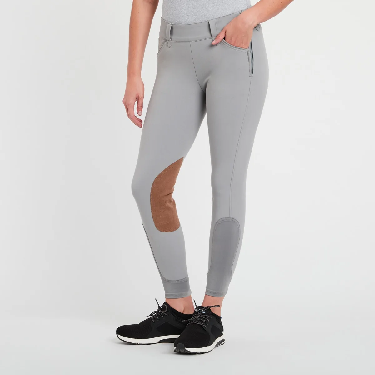 Piper Tan Patch Low-Rise Side Zip Breeches By SmartPak 9 Piper Tan Patch Low-Rise Side Zip Breeches By SmartPak - Image 9