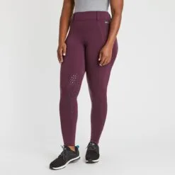 Kerrits Powerstretch Pocket Tight II Winter Knee Patch - Clearance! -Smartpak Equine Shop 27316 raisin 11835