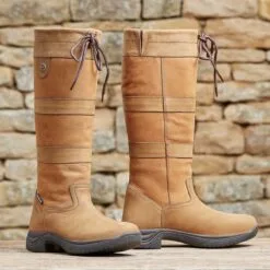 Dublin Wide Calf River Boot III -Smartpak Equine Shop 27949 tan 1