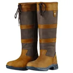 Dublin Wide Calf River Boot III -Smartpak Equine Shop 27950 darkbrown
