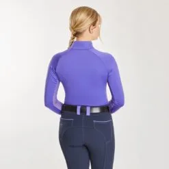 Piper SmartCore™ Long Sleeve ¼ Zip Sun Shirt- Clearance! -Smartpak Equine Shop 29332 darkiris 2