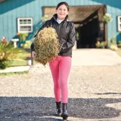 Piper Kids Extended Silicone Grip Tights - Clearance! -Smartpak Equine Shop 2 rifeb 35136 34990 blackdarkrose print 3806