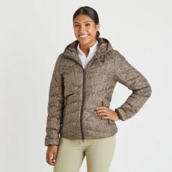 Piper Down Jacket By SmartPak 7 Piper Down Jacket By SmartPak -Smartpak Equine Shop 30463 tanherrinbone 14003