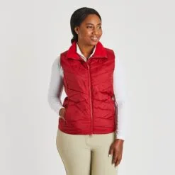 Piper Down Vest By SmartPak - Clearance! -Smartpak Equine Shop 30464 barnred 13584