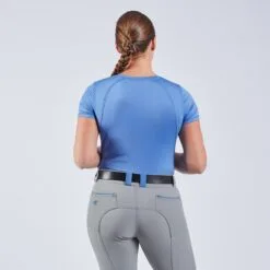 Piper SmartCore™ Short Sleeve Crew Neck Sun Shirt - Clearance! -Smartpak Equine Shop 31291 darkperiwinkle 1743