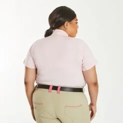 Piper SmartCore™ Short Sleeve ¼ Zip Sun Shirt- Clearance! -Smartpak Equine Shop 31292 lightrose 25033