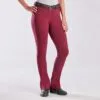 Piper Knit Mid-Rise Boot Cut Breeches By SmartPak - Knee Patch - Clearance!
