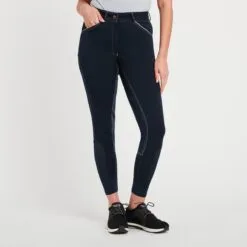 Piper Original High-Rise Breeches By SmartPak - Full Seat 14 Piper Original High-Rise Breeches By SmartPak - Full Seat -Smartpak Equine Shop 31471 navylightgrey 3