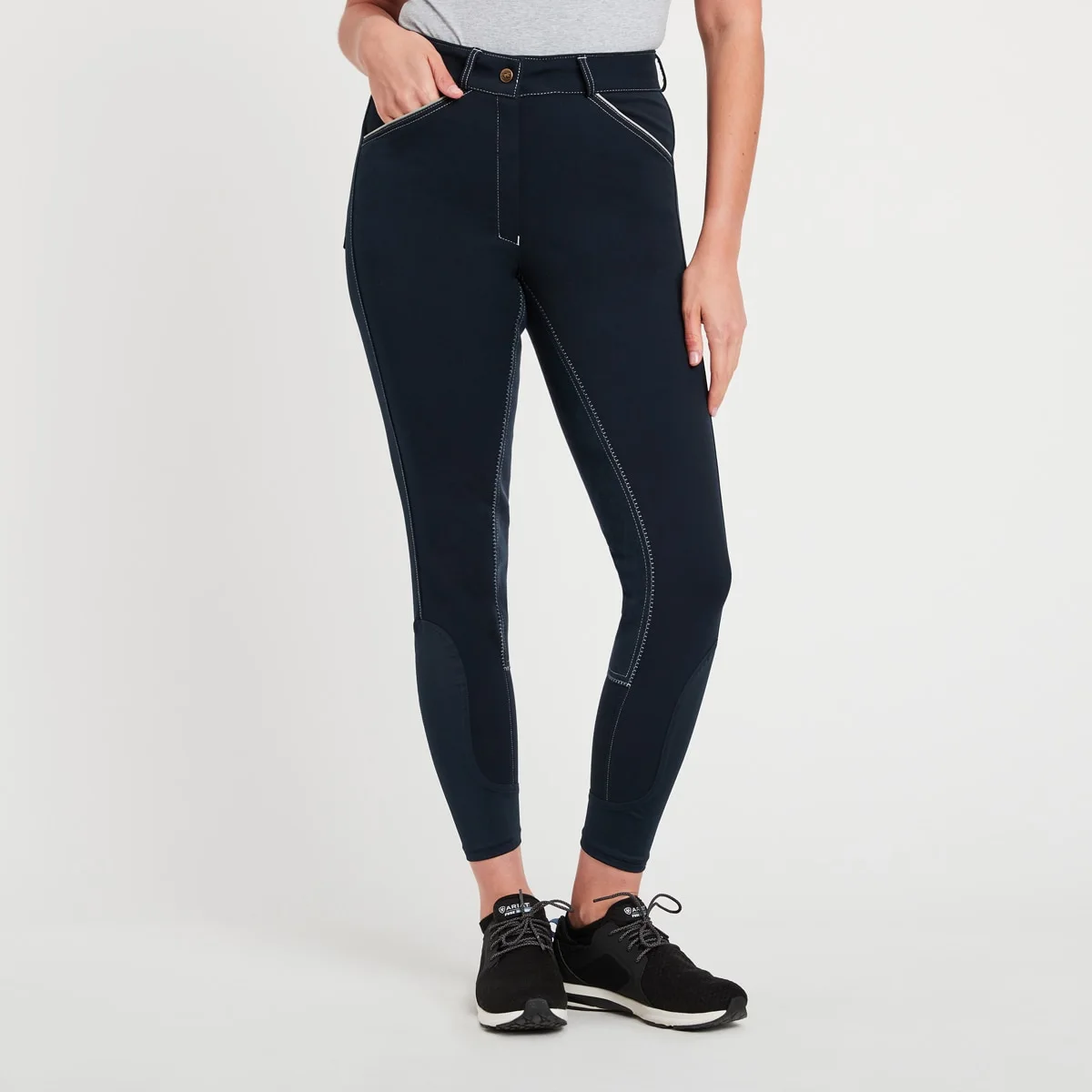 Piper Original High-Rise Breeches By SmartPak - Full Seat 3 Piper Original High-Rise Breeches By SmartPak - Full Seat - Image 3