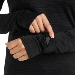 Ariat Gridwork 1/4 Zip Baselayer -Smartpak Equine Shop 32207 black dt