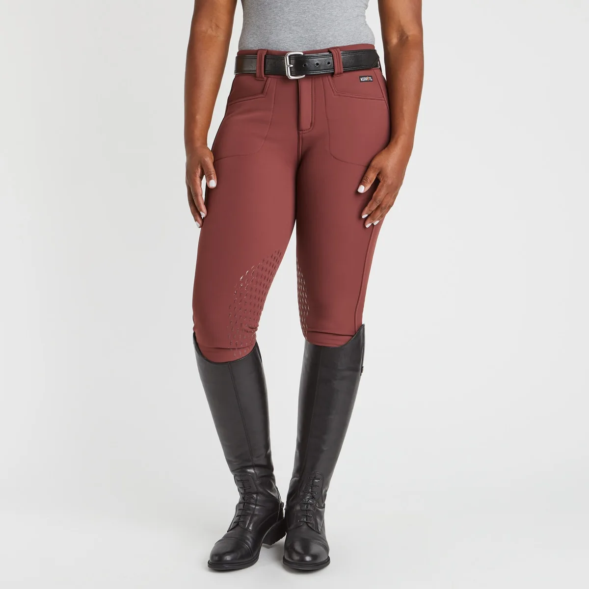 Kerrits 3 Season Tailored Knee Patch Breeches - Clearance! 1 Kerrits 3 Season Tailored Knee Patch Breeches - Clearance!