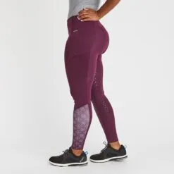 Kerrits Thermo Tech Full Leg Tight - Knee Patch - Clearance! -Smartpak Equine Shop 32431 raisinbitoffrost 12206