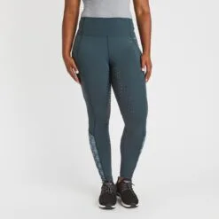 Kerrits Thermo Tech Full Leg Tight - Knee Patch - Clearance! -Smartpak Equine Shop 32431 sprucebitoffrost 12131