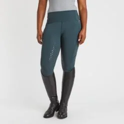 Kerrits Thermo Tech Full Leg Tight - Knee Patch - Clearance! -Smartpak Equine Shop 32431 sprucebitoffrost 12149