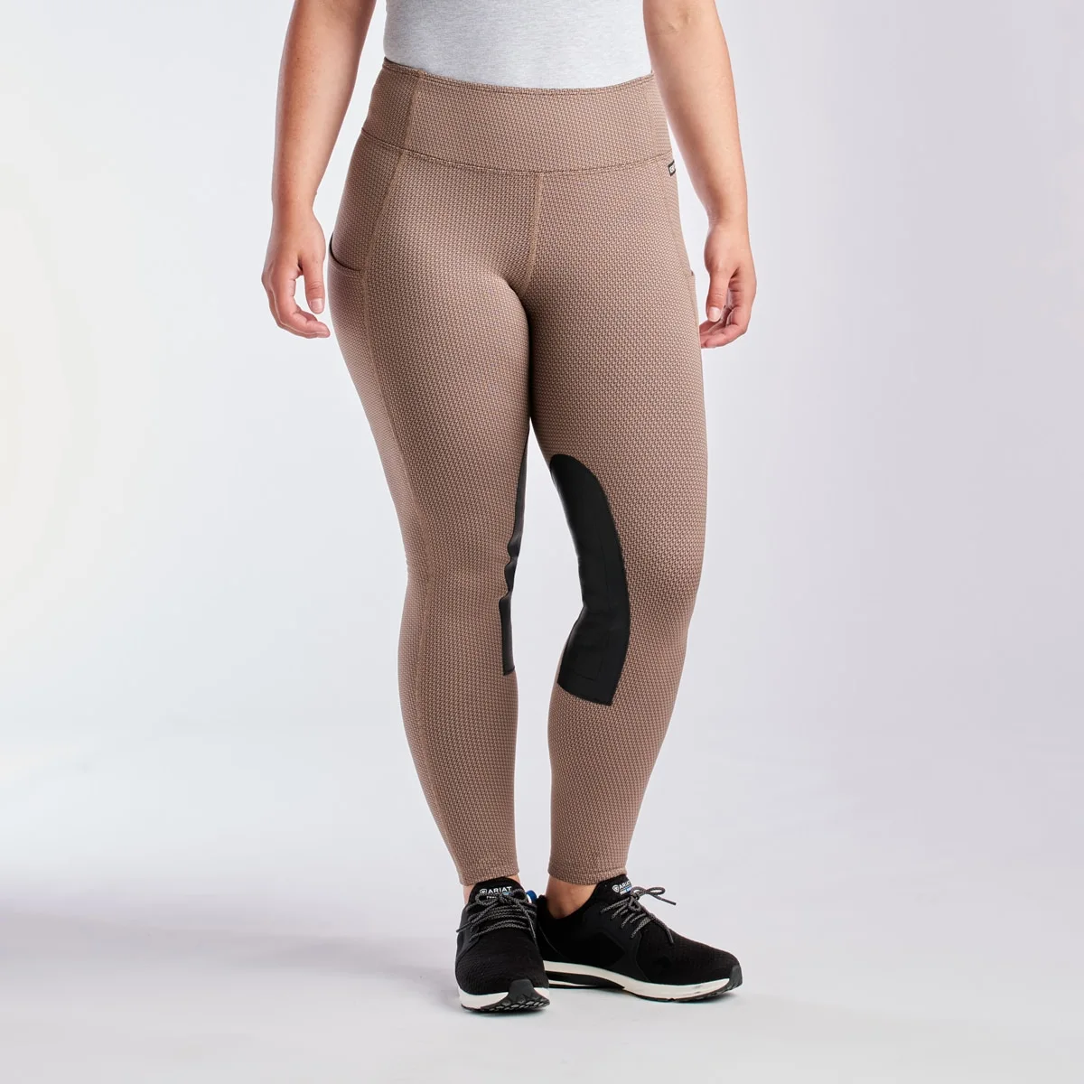 Kerrits Fleece Lite II Tights - Knee Patch - Clearance! 2 Kerrits Fleece Lite II Tights - Knee Patch - Clearance! - Image 2