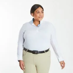 Hadley Performance Long Sleeve Show Shirt - Clearance! -Smartpak Equine Shop 33033 bitsstirrups 25203