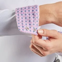 Hadley Performance Long Sleeve Show Shirt - Clearance! -Smartpak Equine Shop 33033 geo 3606