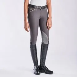 Piper Evolution Breeches By SmartPak - Knee Patch - Clearance! -Smartpak Equine Shop 33063 dark chocolate tan bom1376 2