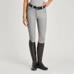 Piper Evolution Breeches By SmartPak - Knee Patch - Clearance! -Smartpak Equine Shop 33063 stormgreyorchid 1