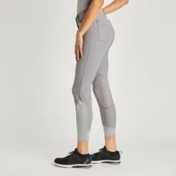 Piper Evolution Breeches By SmartPak - Knee Patch - Clearance! -Smartpak Equine Shop 33063 stormgreyorchid 2