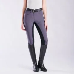 Hadley High-Rise Breeches By SmartPak - Full Seat - Clearance! 30 Hadley High-Rise Breeches By SmartPak - Full Seat - Clearance! -Smartpak Equine Shop 33066 charcoal black bom 1943