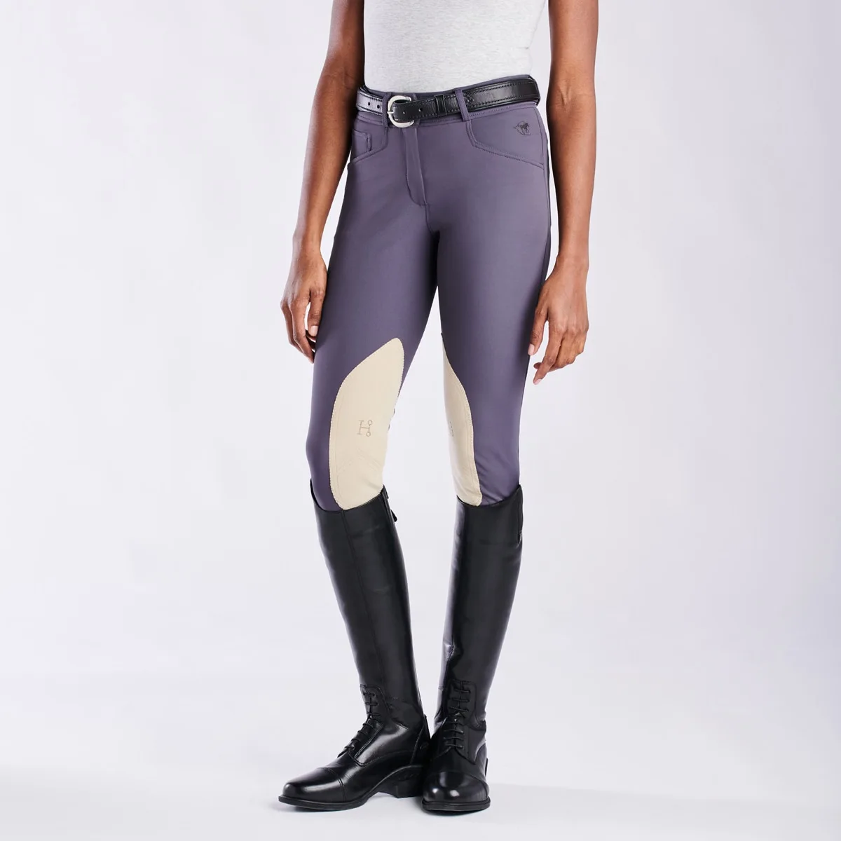 Hadley High-Rise Breeches By SmartPak - Knee Patch - Clearance! 5 Hadley High-Rise Breeches By SmartPak - Knee Patch - Clearance! - Image 5
